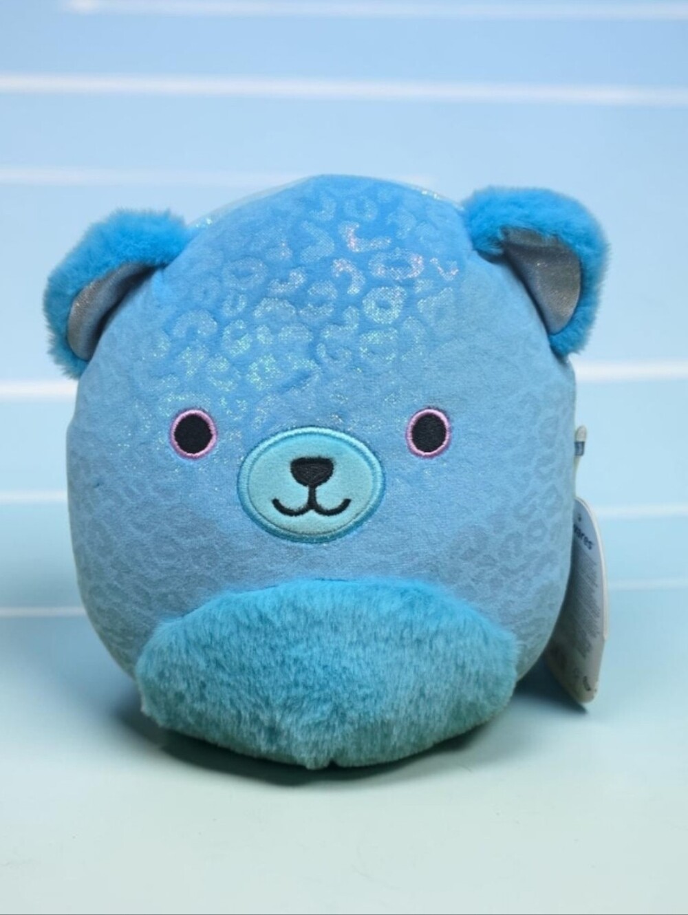Squishmallow Sarge The Blue Jaguar 8in Plush